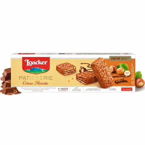 Loacker Patisserie Creme Noisette 100G