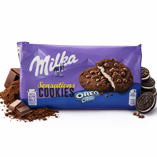 Milka Sensations Cookies Oreo 156G