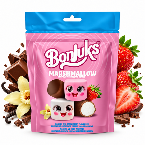 Pacote Marshmallow Com Chocolate 50G