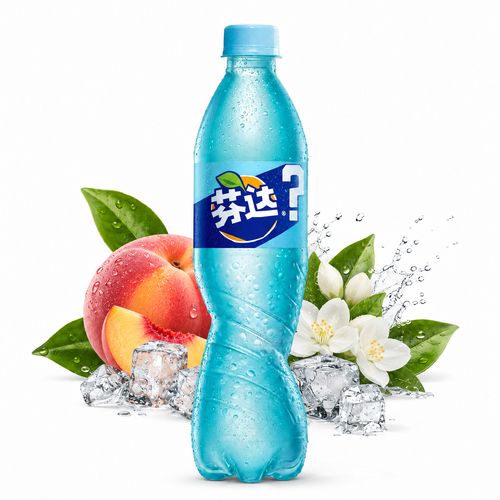 Fanta Sabor Jasmim E Pêssego 500Ml