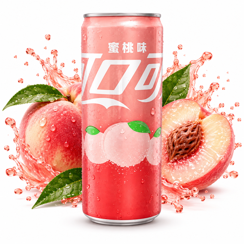 Coca Cola Pêssego 330Ml