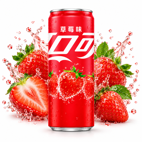 Coca Cola Strawberry 330Ml