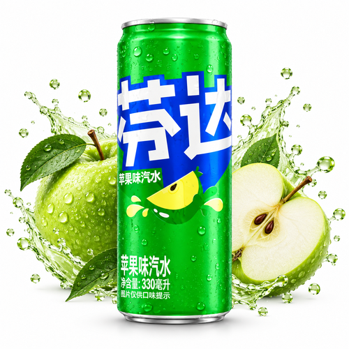 Fanta Maça 330Ml